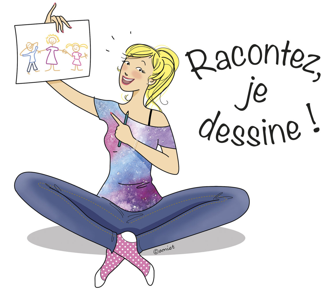 Racontez, je dessine, Christelle Amiet.